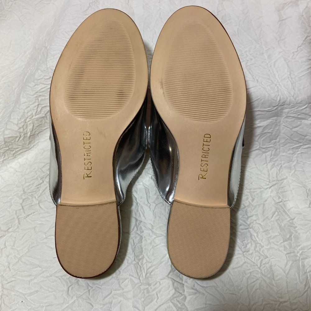 Restricted Silver Metallic Mule Shiny - Picture 5 of 8
